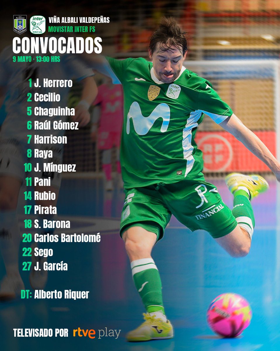 Movistar Inter FS tweet media