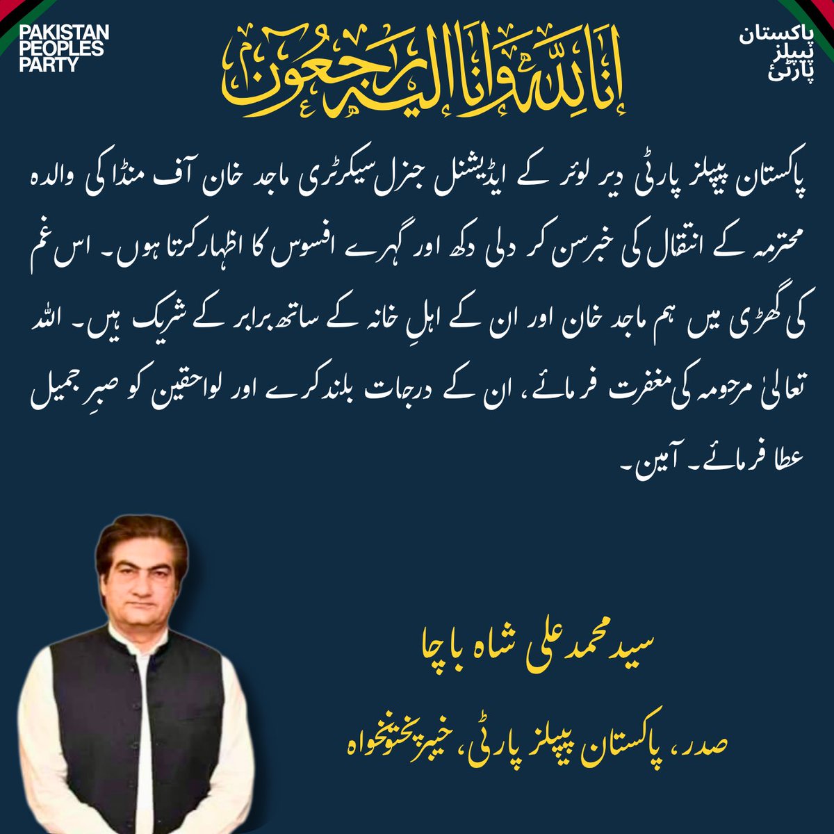 Syed Muhammad Ali Shah tweet media