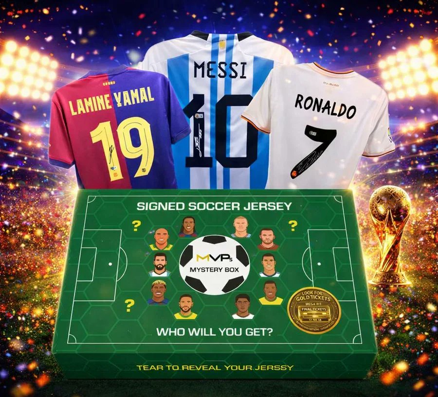 【新品】マミエールボディスーツパールミント D90 ガードルまとめ売り　2セット 新商品] 2026 MVPs MYSTERY MEMORABILIA BOX SIGNED SOCCER JERSEY