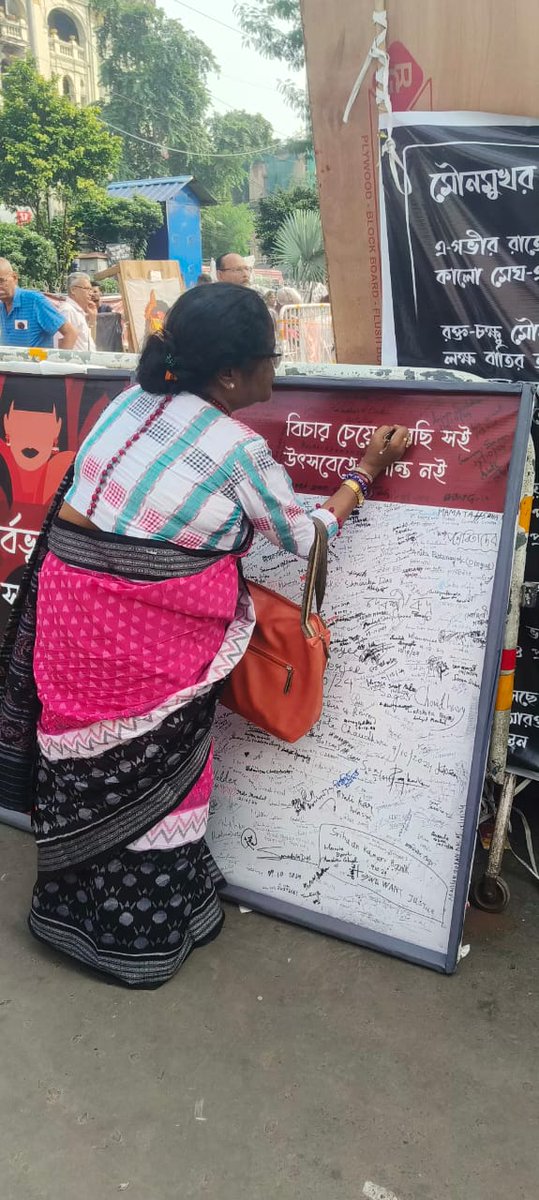 SimantiniBJP's tweet photo. #victory of truth over bloodshed #RGkar victim's mother #ratnadebnath won 2026Assembly,from @BJP4India @CMO_Odisha @MohanMOdisha @narendramodi.
I had the opportunity to be the part of that #dharna for justice  #kolkata with doctors, presedted memorandum #presIndia https://t.co/i8aid164tK