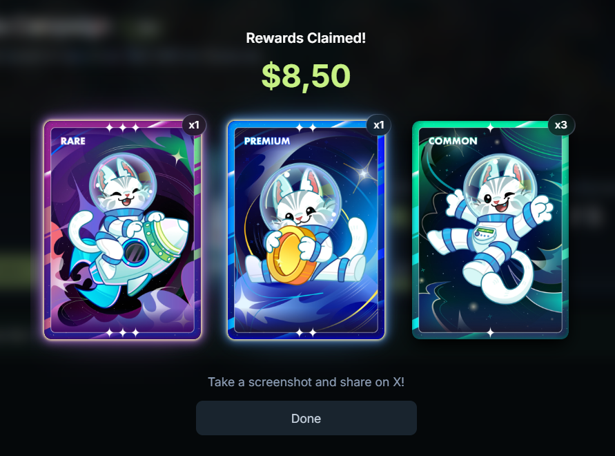 tanuki_eth's tweet photo. I claimed my first @JupiterExchange cards for lending on jup 

I didn't know this was a thing but happy to receive the small airdrop 

You can check if there are any cards to claim for you here: https://t.co/R79jImwnQw https://t.co/HuLSYCM14f