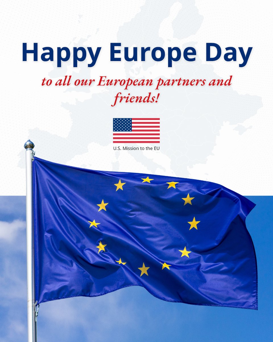 US2EU's tweet photo. As Secretary Rubio said at the Munich Security Conference, "The United States and Europe, we belong together. America was founded 250 years ago, but the roots began here on this continent long before."

We are stronger together—in trade, innovation, and defense. A strong Europe is critical to preserving transatlantic security and our shared values.