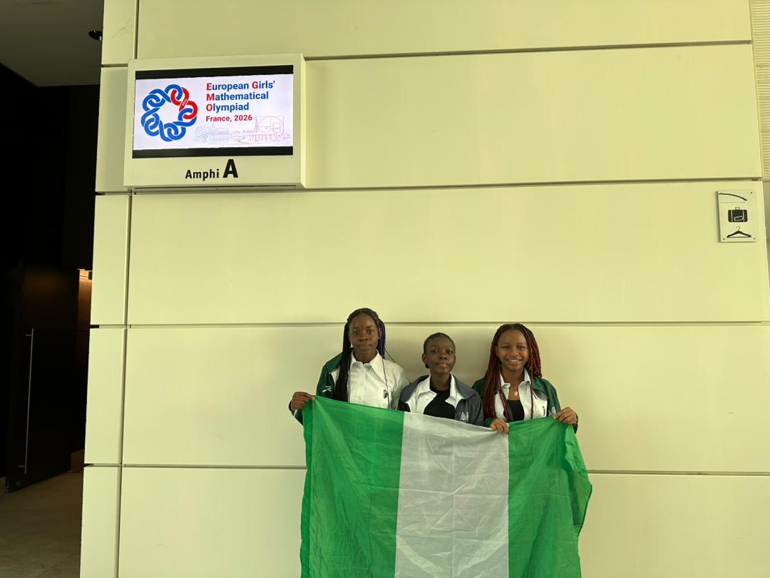 SpecialMaths's tweet photo. A few years ago, many girls believed mathematics was too difficult or meant for boys.
Today, our girls are proving otherwise on the national stage.

In the just-concluded Nigerian Mathematics Olympiad, organised by the National Mathematical Centre, Oghenetejiri Esemitodje emerged https://t.co/9TDjsRlIcW