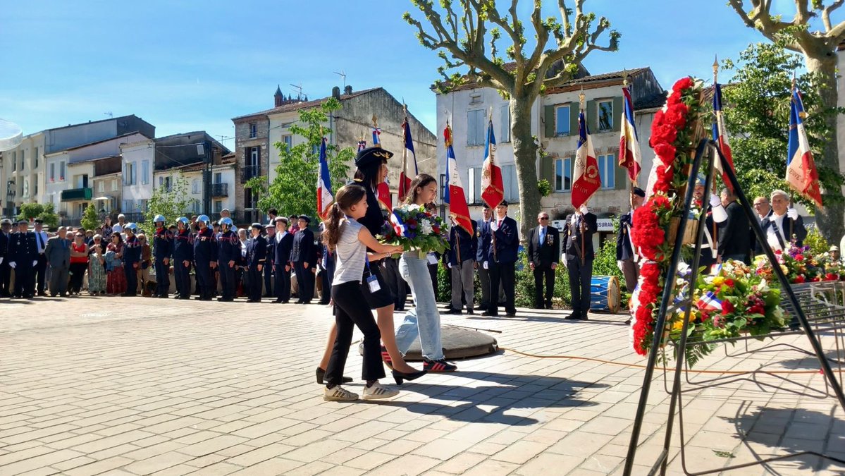 Image de Préfet de Lot-et-Garonne - #Cérémonie | Dalila Zane, Sous-Préfète de Villeneuve-sur-Lot a présidé hier la cérémonie organisée à