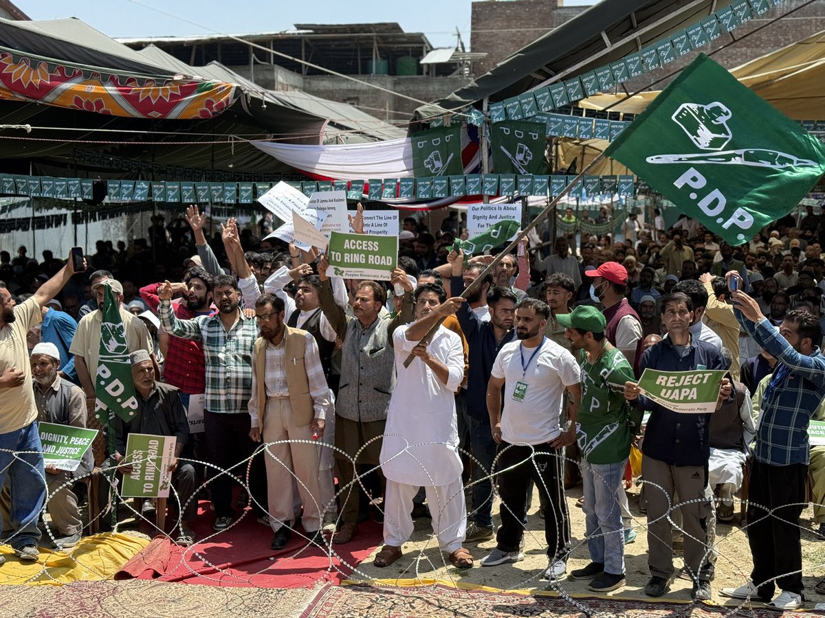 J&K PDP tweet media