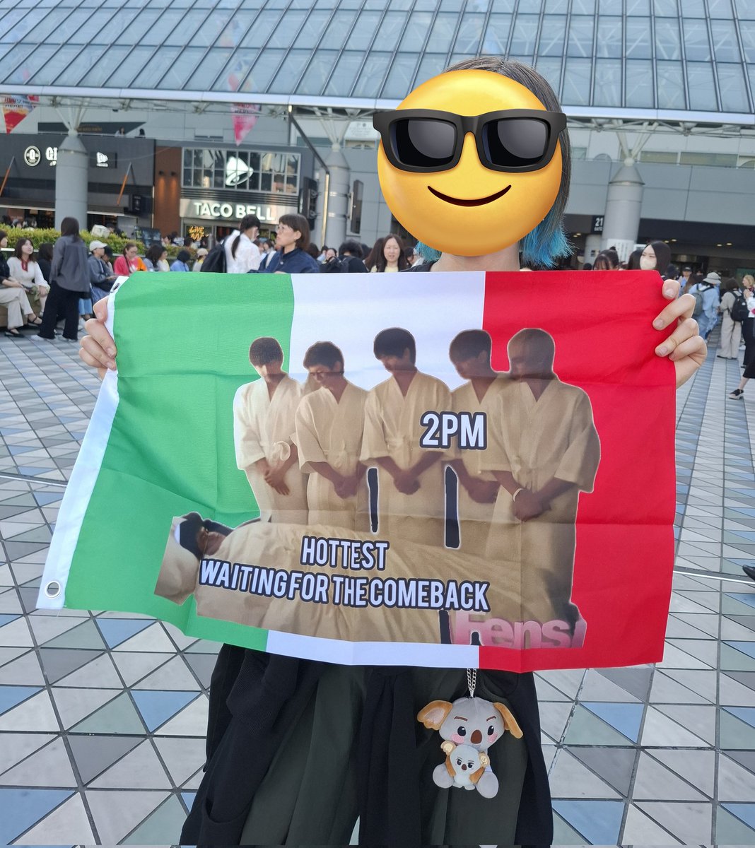 Italia2pm's tweet photo. Because Italian hottest are lovely but also a bit crazy...proud to be here 🇮🇹

#THE_RETURN 
#2PM https://t.co/4hLQgvZowv