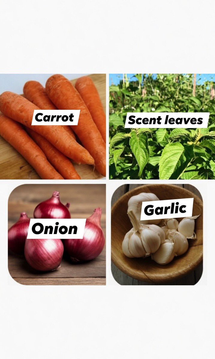 #HERBAL__EYE__CARE

Your eyes deserve care long before problems begin

One of the easiest ways to support healthy vision naturally is through what you feed the body consistently

Ingredients:

• Carrot
• Scent leaves
• Onion
• Garlic

Preparations;
