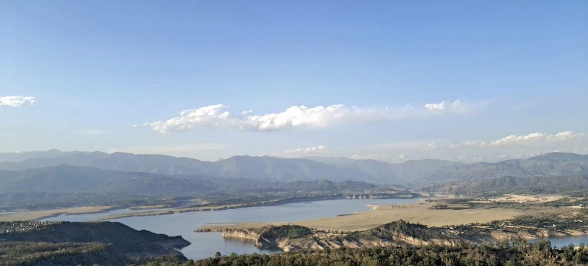 Amarrrrz's tweet photo. For the first time since Independence, the Shahpur Kandi Dam project is actively diverting Ravi River water for India’s use boosting irrigation in Punjab & Jammu and Kashmir, supporting farmers, reducing groundwater stress and generating 206 MW of power. A 45-year delayed project finally turning into reality 🇮🇳