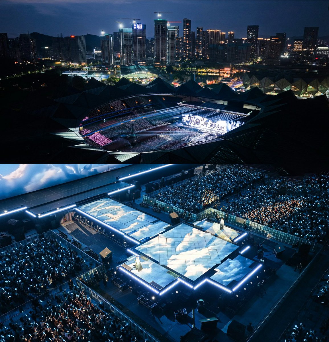 colorlightcloud's tweet photo. #Colorlight Concert Case

2500㎡ transparent LED screens transformed the stage into a breathtaking fusion of traditional Chinese aesthetics.

Powered by Colorlight's LED Control System, the #X20 video processor delivered breathtaking ultra-high-definition visuals.

#Colorlight https://t.co/NFYiHgVo6B