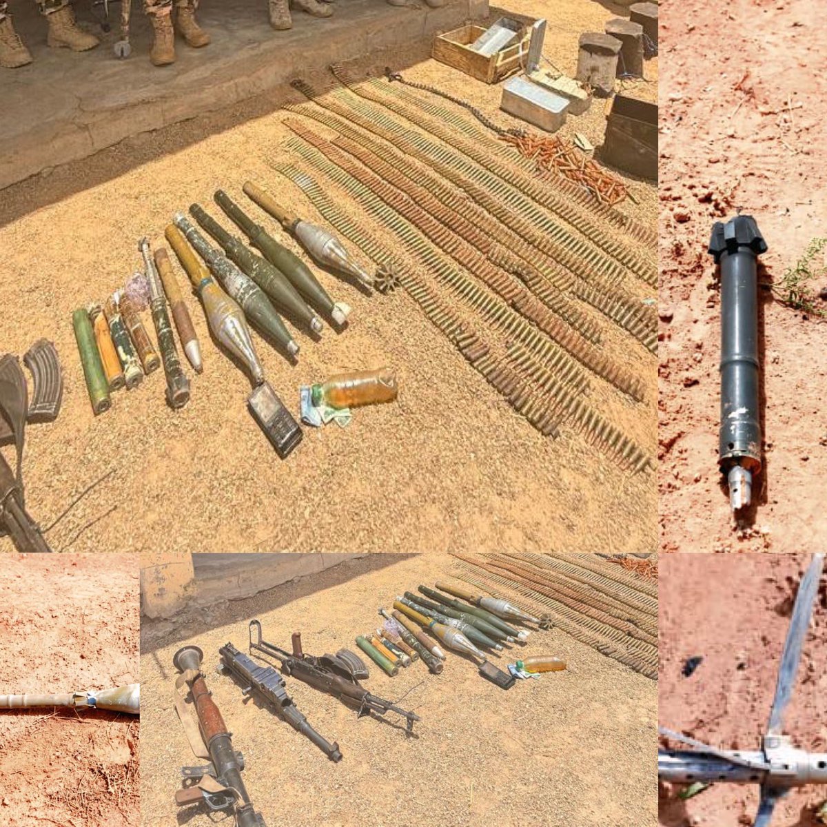 DejiAdesogan's tweet photo. 🔥🔥🔥🔥🔥🔥🔥🔥🔥🔥🔥🔥🔥

OPHK TROOPS NEUTRALISE OVER 50 ISWAP TERRORISTS, RECOVER SOPHISTICATED WEAPONS DURING FAILED ATTACK ON BUNI GARI

Troops of Operation HADIN KAI (OPHK) have once again demonstrated overwhelming combat superiority, decisively crushing a large-scale, coordinated attack by ISWAP terrorists on Headquarters 27 Brigade at Buni Gari and the Buni Gari Checkpoint in the early hours of Thursday, 8 May 2026. The assault, launched at approximately 0200 hours under the  cover of darkness by a large number of terrorists from multiple axes, was met with devastating firepower, tactical brilliance and resolute determination by troops who held their ground and inflicted catastrophic losses on the attackers. No fewer than 50 terrorists were neutralised, while a large cache of arms and ammunition was recovered from the fleeing remnants.

The terrorists initially launched their assault from the western flank before pushing additional forces from the southern flank along the Ganinga Junction axis and later from the south-western flank in a desperate attempt to encircle own troops. However, troops held their ground with exceptional discipline and tactical composure, employing indirect fires to attrit the enemy while executing an offensive-defensive battle that systematically degraded and dismantled the assault from all axes. The terrorists were met with such devastating resistance that they retreated in confusion, evacuating some of their killed and wounded as evidenced by trails of blood along their escape routes. At no point was any part of the camp breached, as the integrity of the location remained fully intact throughout the engagement. Exploitation of the general area confirmed the recovery of 10 terrorist corpses within the immediate vicinity, while human intelligence reports indicate that over 20 additional bodies were scattered across bushes around Gashua, Azare, and Kamuya along the terrorists' withdrawal routes.

The Air Component Command of OPHK played a decisive and complementary role in the engagement, providing persistent Intelligence, Surveillance, and Reconnaissance (ISR) coverage that enabled real-time situational awareness and accurate target acquisition. In a synchronised air–land operation, precision air interdiction strikes were conducted on confirmed terrorist positions and fleeing elements, accounting for an additional 20 terrorists neutralised as aircrafts pursued retreating insurgents along their escape corridors. Subsequent human intelligence confirmed scores of additional dead bodies along the withdrawal routes, further underscoring the magnitude of the defeat inflicted on the terrorists.

Items recovered from the engagement include 8 x AK-47 rifles, 2 x General Purpose Machine Guns (GPMG), 2 x Rocket-Propelled Grenade (RPG) tubes, 5 x RPG bombs, 3 x RPG chargers, 2 x boxes of 7.62mm ammunition, 2 x fully loaded magazines, 9 x bandoliers of 7.62mm ammunition, and 3 x Improvised Explosive Device (IED) canisters. The volume and variety of weapons and ordnance recovered further expose the scale of the terrorists' offensive intent and the totality of their failure.

Regrettably, 2 gallant soldiers paid the supreme price in the course of the engagement. Their sacrifice embodies the highest traditions of service, courage, and unwavering commitment to the defence of the nation. Operation HADIN KAI honours their heroism and the bravery of all personnel who stood firm in the face of a determined but ultimately futile enemy assault. These failed attacks further underscore the growing desperation of terrorist elements who continue to suffer devastating losses under sustained operational pressure. OPHK remains resolute and battle-ready, maintaining operational dominance across the Theatre and ensuring that terrorists are denied freedom of action in any part of the North East.
