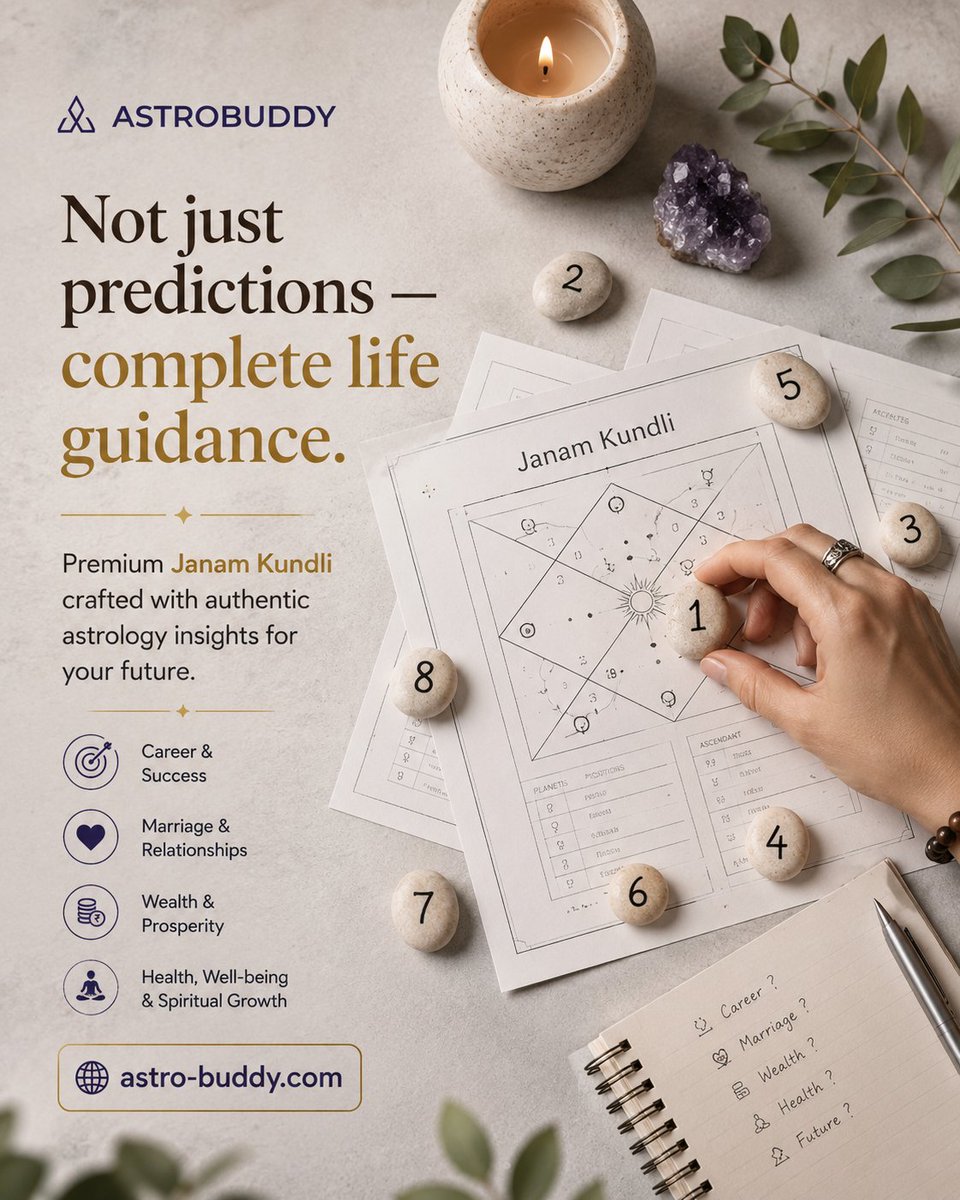 astro_buddyy's tweet photo. Your future deserves more than predictions 🔮
Get complete life guidance with AstroBuddy’s Premium Janam Kundli ✨

#AstroBuddy #JanamKundli #VedicAstrology #LifeGuidance #AstrologyInsights https://t.co/fp2UkgoSIV