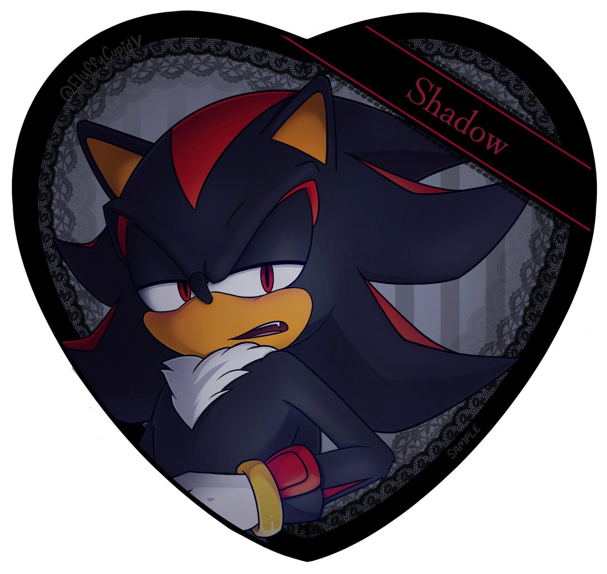 new rosette button badge design 🖤