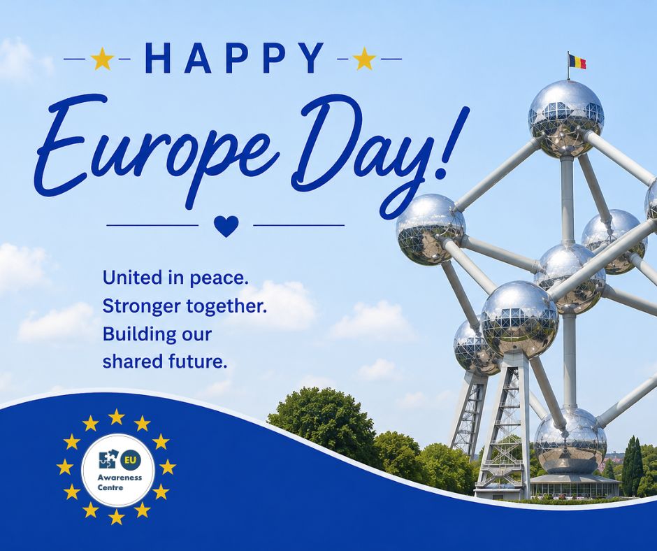 eu_awareness's tweet photo. Europe Day is not only a celebration of Europe’s achievements, but also a reminder that the European project remains a shared responsibility; One that requires unity, resilience, and commitment to democratic principles.
#EuropeDay2026 #EUAwareness #KnowledgeVsManipulation https://t.co/XqLH6Ovuq0