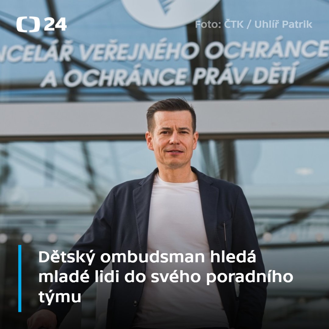 UdalostiBrno's tweet photo. Dětský ombudsman Martin Beneš hledá členy do svého poradního týmu. Přihlásit se můžou mladí lidé ve věku od 12 do 18 let. Tým bude mít zhruba 30 členů a scházet se bude čtyřikrát ročně. Zájemci se můžou hlásit do 18. května, první setkání bude 22. června. https://t.co/rvfqkEcrP0