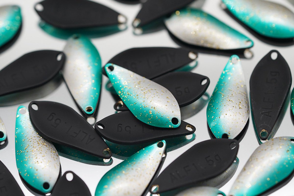 Alfred_Lures's tweet photo. 明日5月10日！
北関東フィッシングフェスタにて、販売されます別注カラーをご紹介いたします。

✔︎五月雨

ALF1.0g、1.5g
DEEP ALF 1.1g、2.1gでの展開です。

ALFREDもブースを出しますので、皆様のご来場をお待ちいたしております！

#上州屋北関東ff #北関東フィッシングフェスタ https://t.co/3bYzoRTMqM