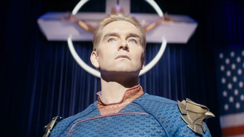 Nuke_Truth's tweet photo. Y’all acting like villains don’t win in real life

Homelander winning would be the most realistic ending, because real life lets powerful, manipulative people stay on top through fear, propaganda, fans, corporations, and politics. The show literally mirrors that. https://t.co/Wdya2kZbaD