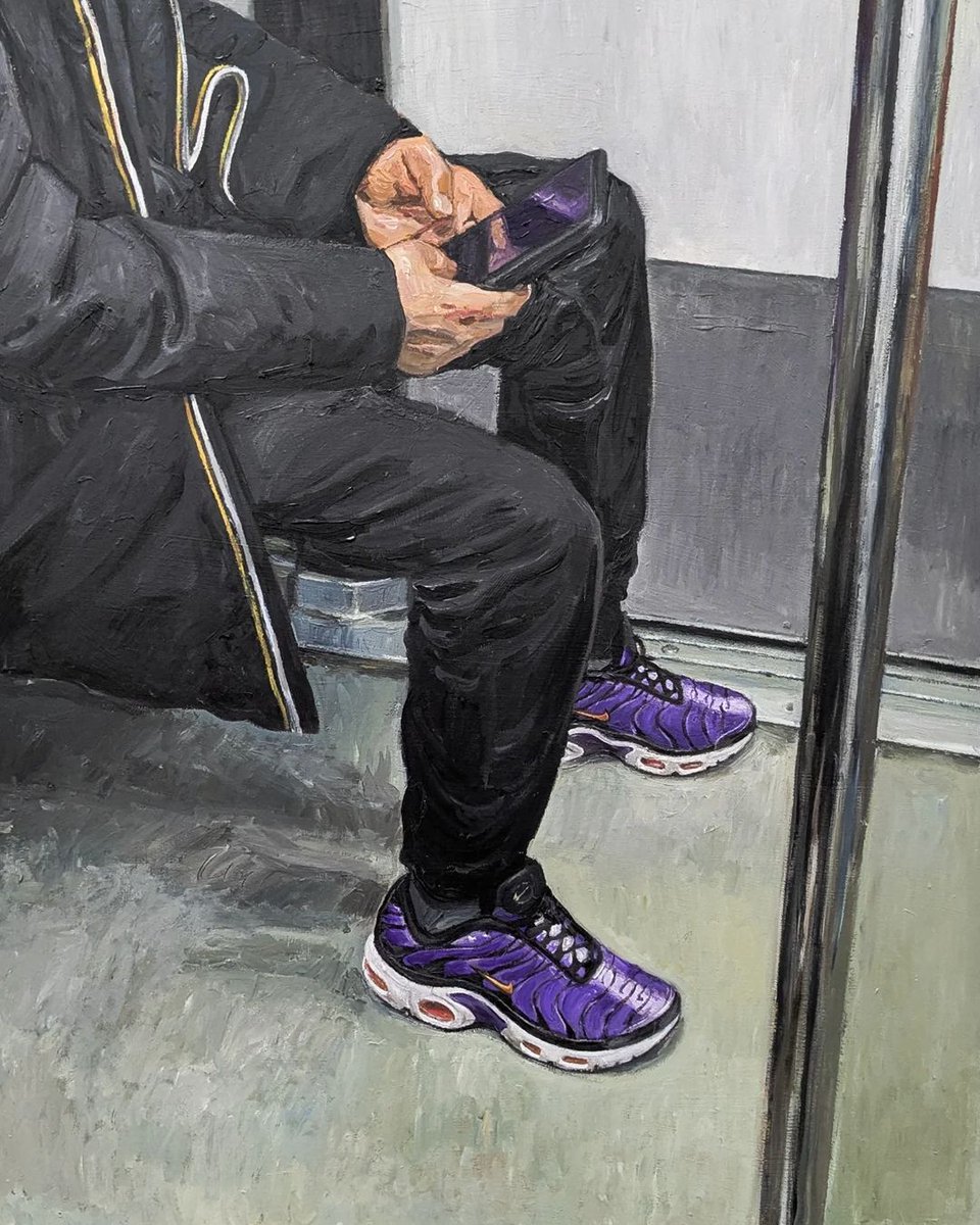 viewsfrance's tweet photo. Le métro parisien, par le peintre Lutes. https://t.co/qNP6x4nRYY
