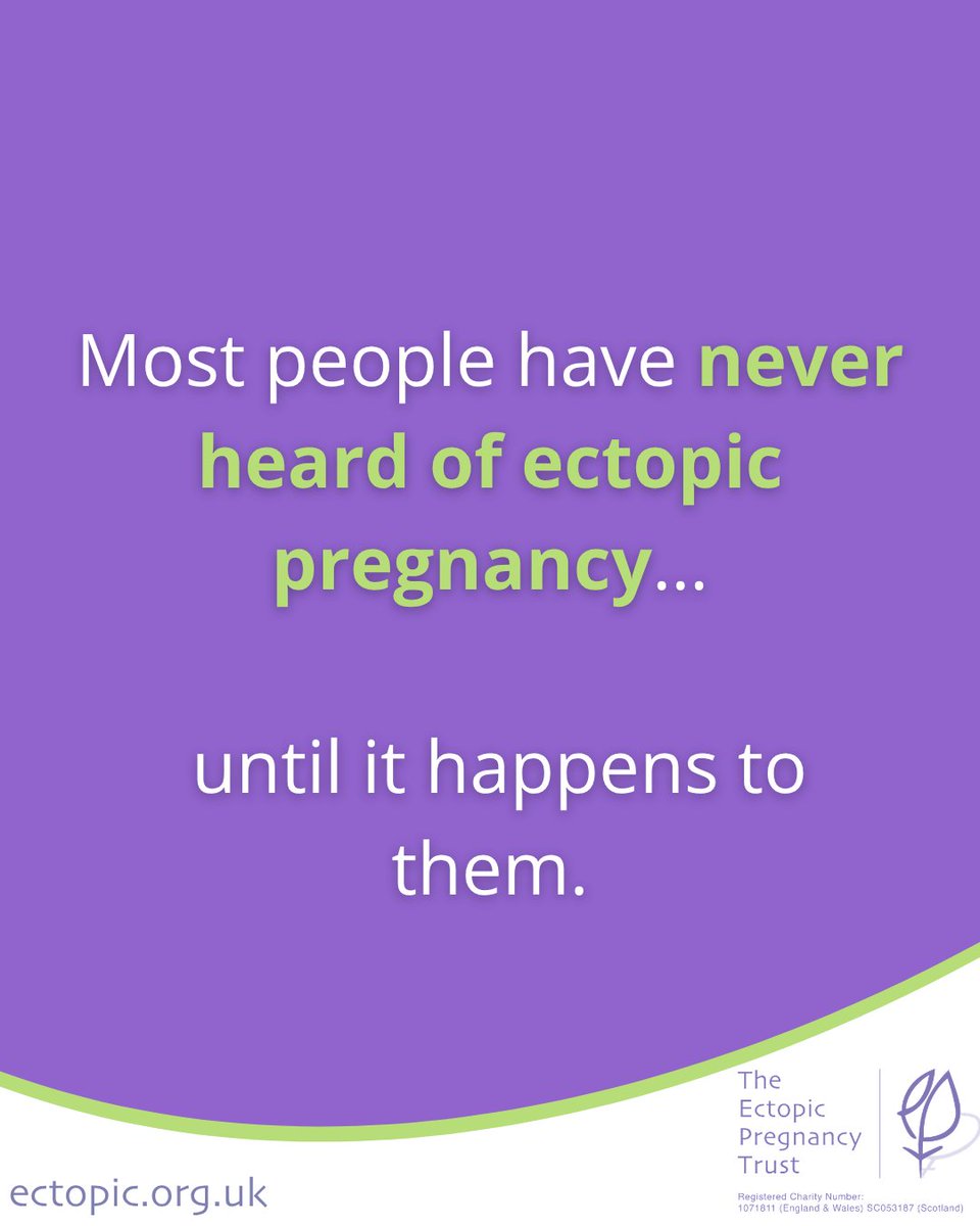 The Ectopic Pregnancy Trust tweet media