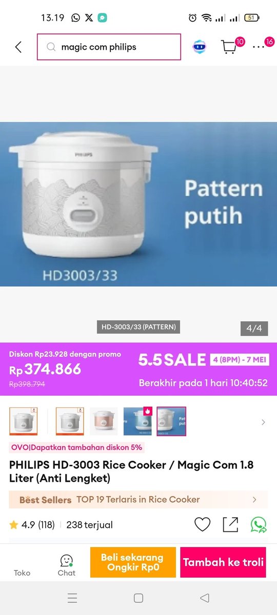 Larsyara's tweet photo. @LazadaID Bismillah mau ini 🫶🏻 https://t.co/P7qeKtGXTc