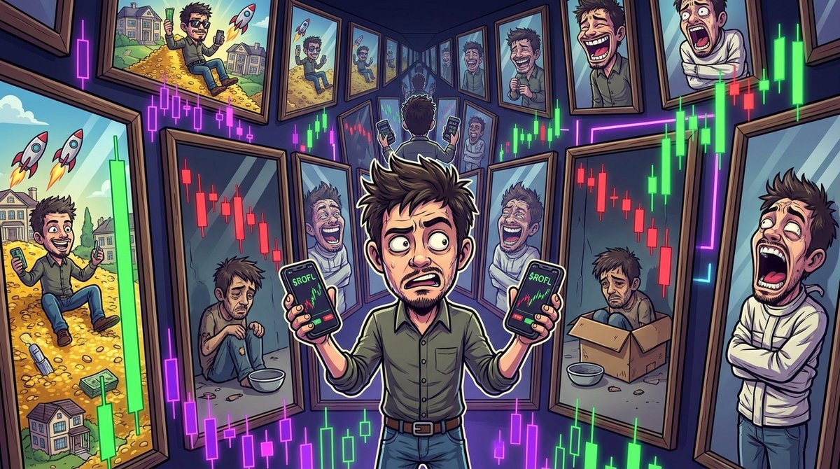 r0fl_face's tweet photo. Behind every $ROFL chart is volatility. 

Understanding risk management is what separates long-term players from short-term gamblers. https://t.co/DK9wP8Ozuf