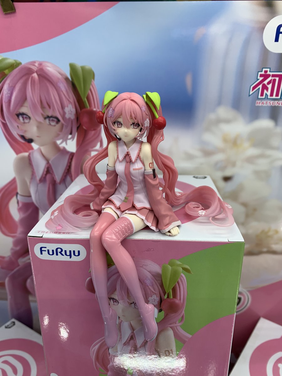景品入荷】 初音ミク ぬーどるストッパーフィギュアー桜ミク2026ー