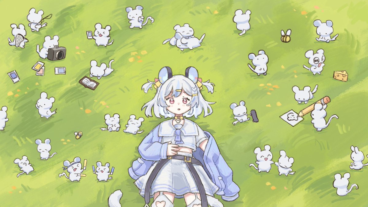 here is some of the illustrations from the mimi comic if you want