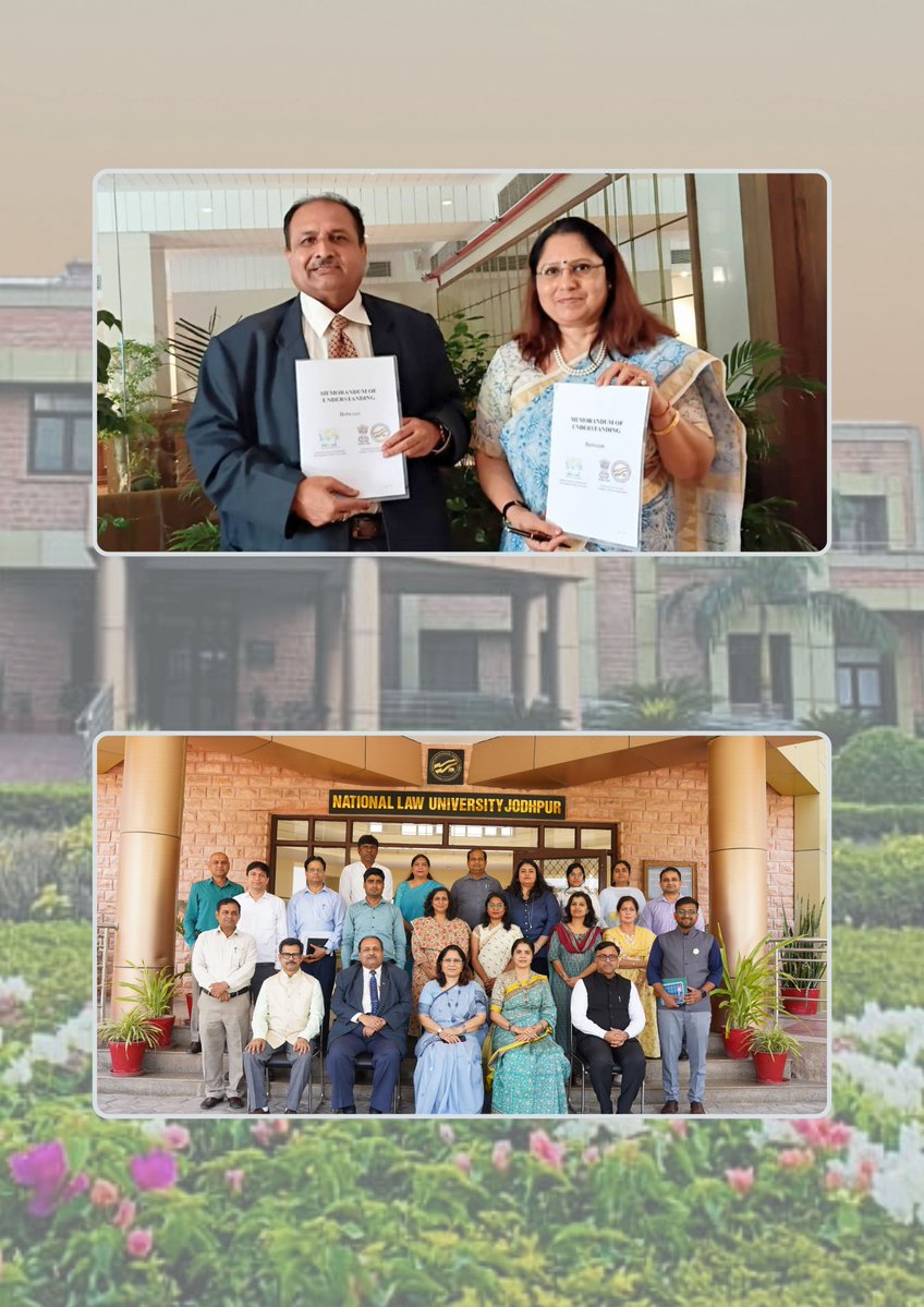 National Law University Jodhpur tweet media
