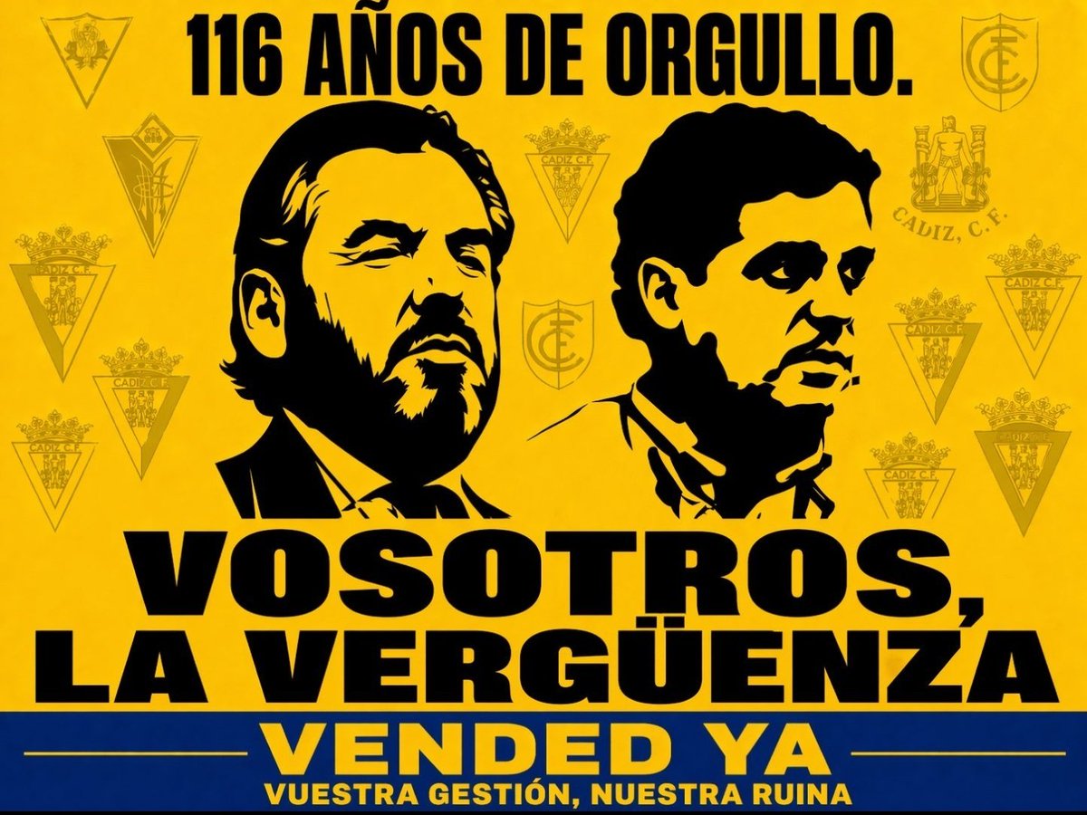 🟡 FUERA DEL CÁDIZ CF 🔵