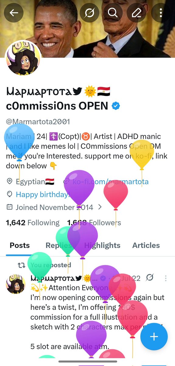 Ⲙⲁⲣⲙⲁⲣⲧⲟⲧⲁ🌞🇪🇬c0mmissi0ns OPEN tweet media