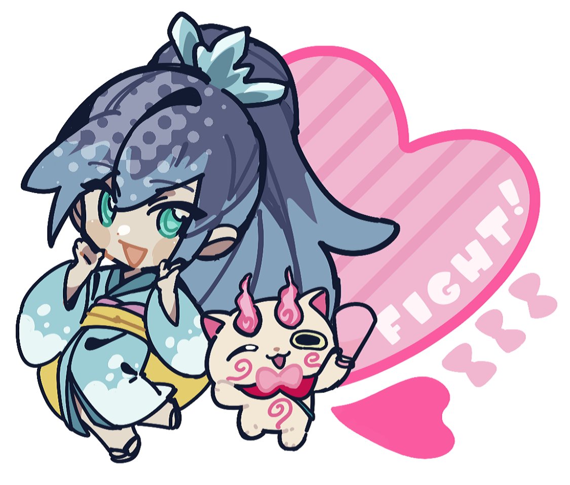ふぶき姫&コマみ🩷 #妖怪ウォッチ