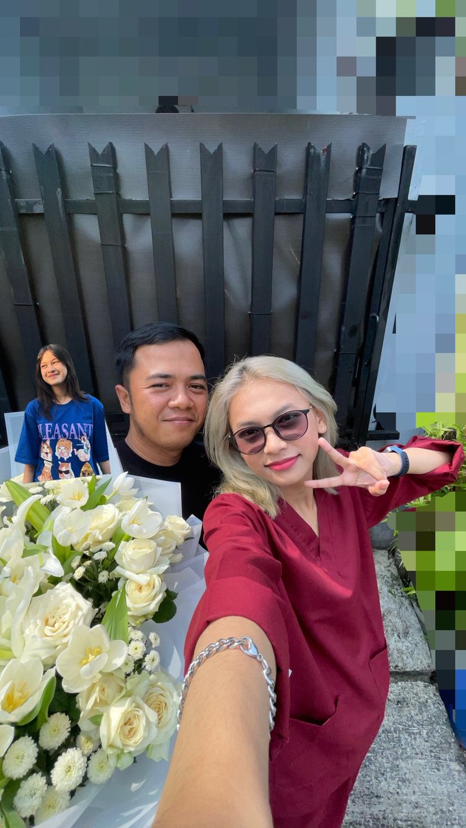 tengkyu vc hari ini, P MAKSUD YA “hbd terus kerja dih”😑 sorry deh kalo sibuk kerja🙂‍↔️ tuh udah aku edit fotonya biar ada kamunya😽🫰 <a href="/Nachia_JKT48/">Nina Tutachia</a> 

 #ChiaCall