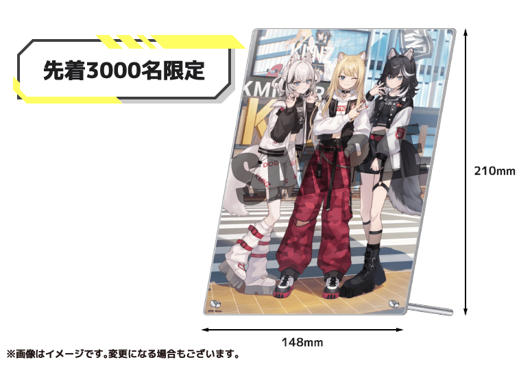 🆕【SAISON CARD Digital＜KMNZ＞】 🔸バーチャルガールズHIPHOP