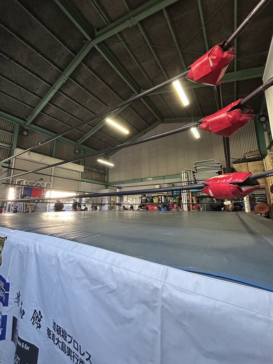 naaoyaa3's tweet photo. 本日は空牙AID

#道頓堀プロレス https://t.co/CMVHUeiKQs