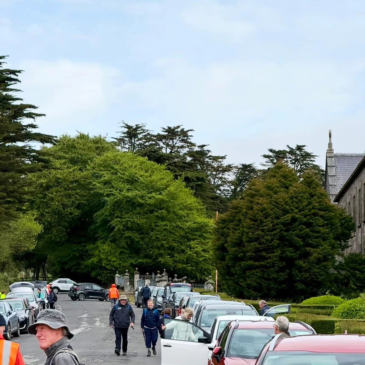 StDeclansWay's tweet photo. Our walkers are checking in at St Mary’s Community Centre as Stage 3 gets underway.

Before the open mountain and the long climbs, there’s always this part: the gathering, the chatter, and that low hum of excitement.

#stdeclansway #irishcamino https://t.co/oMBbmwX7WD