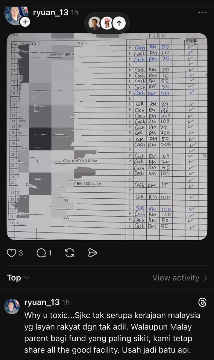 Topik panas dekat thread