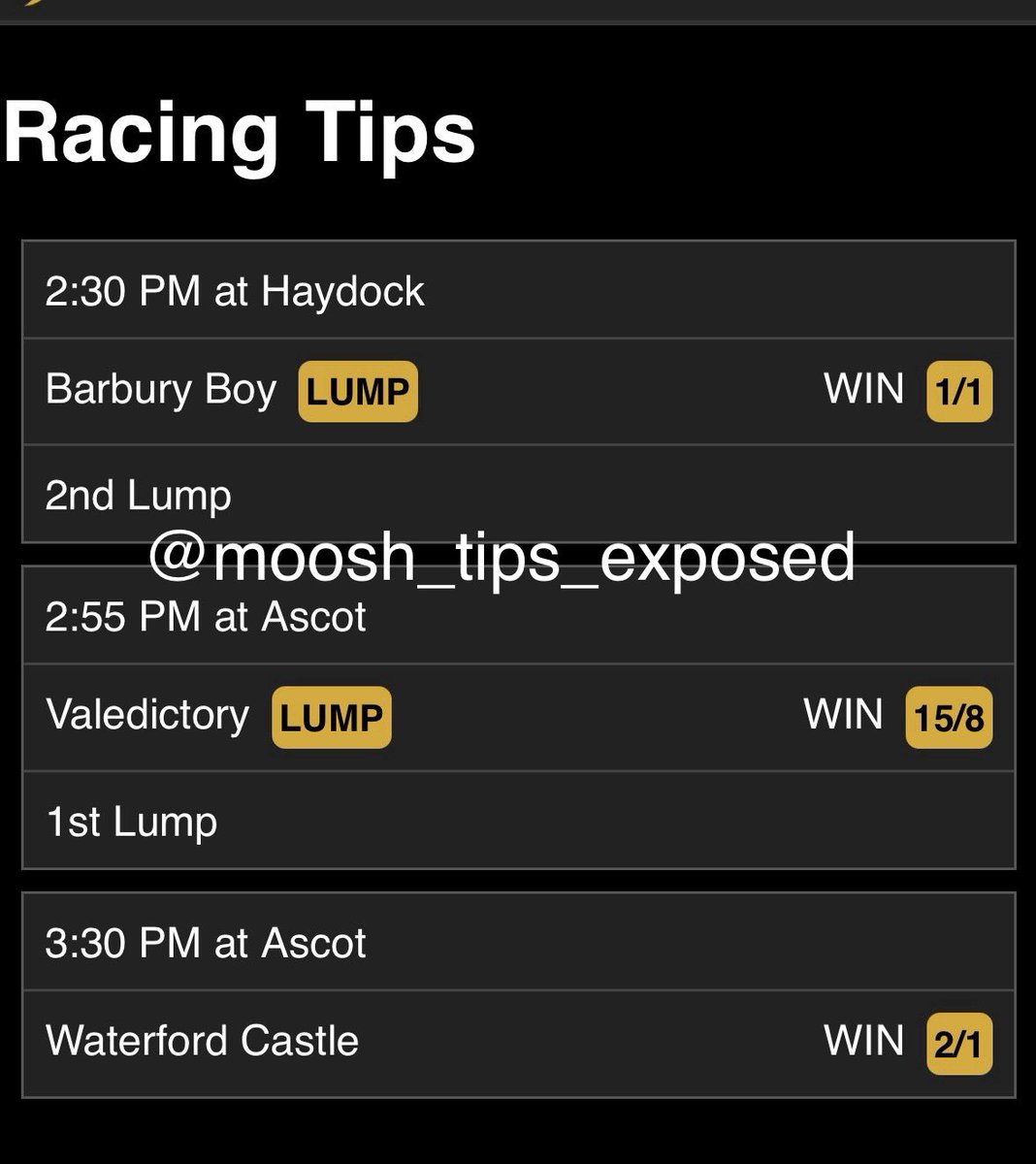 Dont join Moosh Tips tweet media