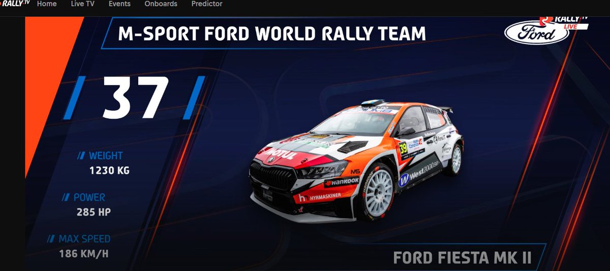 405T16's tweet photo. #wrclive Hmm, I see @MSportLtd has updated their Fiesta! https://t.co/q4cm7MX4j4