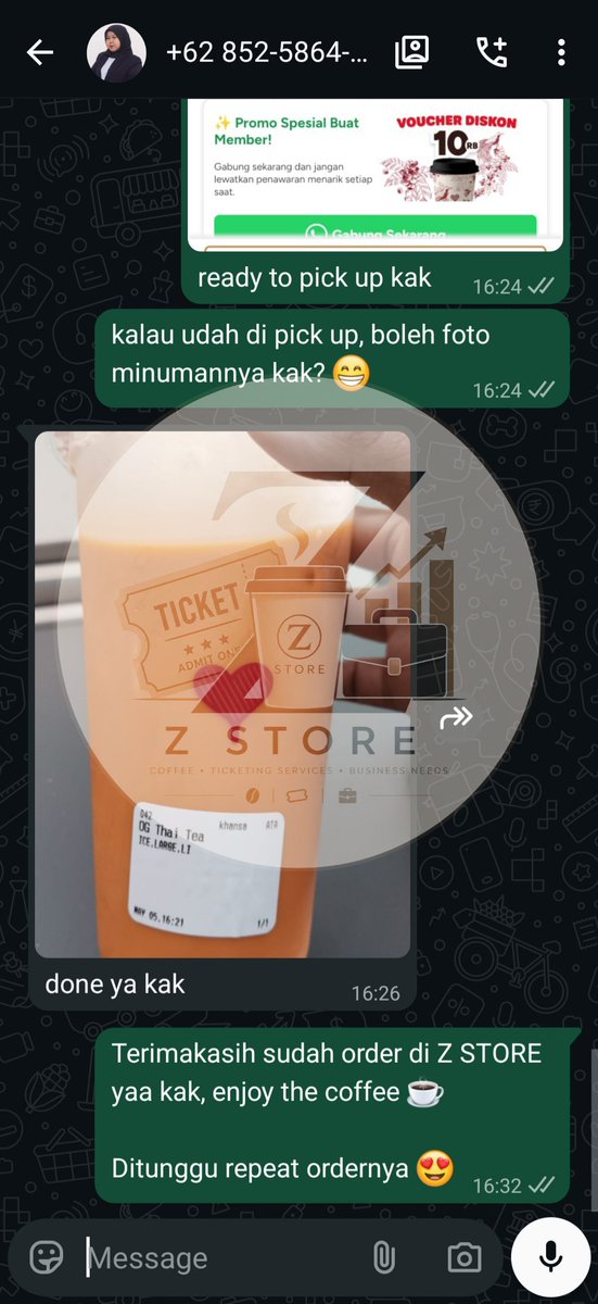 silverrqueer's tweet photo. mau jasdor fore atau kopi kenangan, kita semua redi setiap hari 24/7 🫶

ada diskon tambahan lohh, gabung channel WA sekarang! ✨

➡️ https://t.co/ISH2UfDHT4

#zonauang #zonajajan https://t.co/eMQdtNGr3g