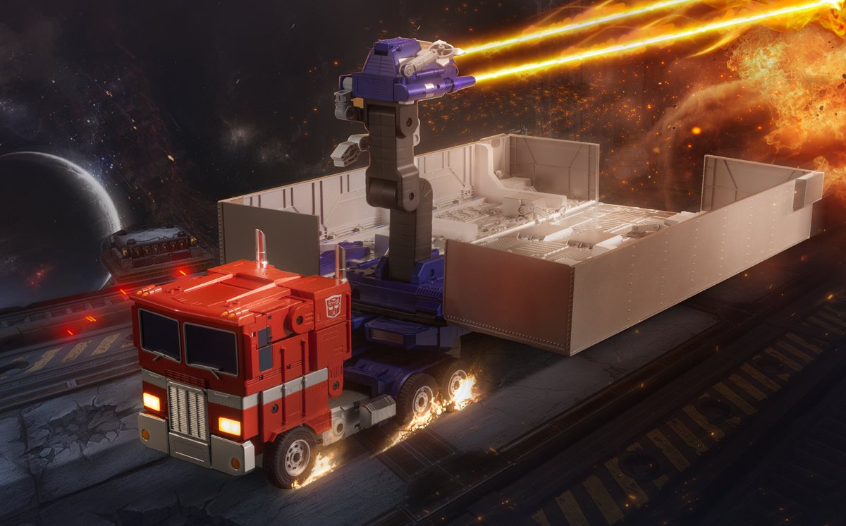 robosenofficial's tweet photo. Robosen Elite Optimus Prime Trailer Kit – Early Bird Price Until June 7
Limited Collector’s Edition
A North America Exclusive
#robosen #robosentrailer #optimusrime https://t.co/cNE1RGvLyp