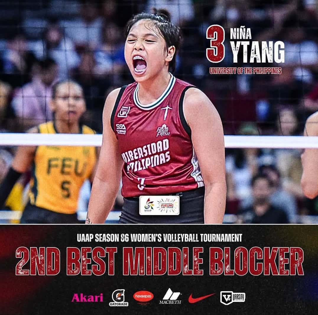 yctruther's tweet photo. s85 -> s86 -> s87 -> s88

niña ytang, our four-time uaap best middle blocker! truly herstory 👑 so proud of you @NinaYtang ❤️

📷: uaap_official https://t.co/z2OWwdRHxv