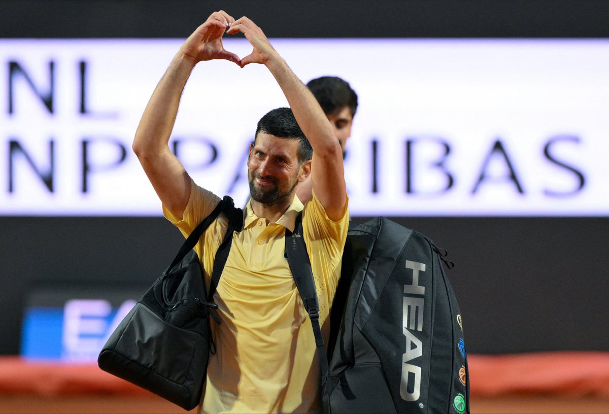 Novak Djokovic tweet media