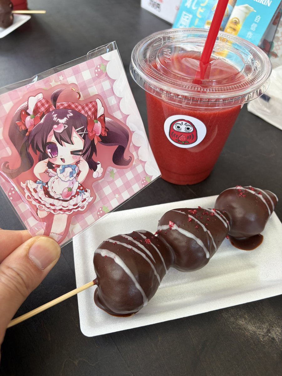 二次会はいちごの国ゾーナ🍓
ライブで味わったあの美味しさをもう一度✨
#ちょこっと満喫ちゅう