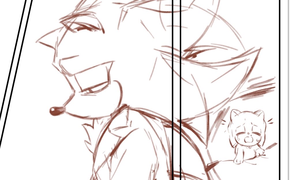 Shadow’s thinking about his baby….