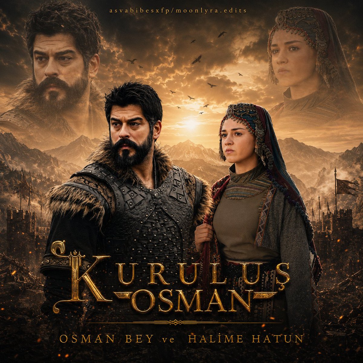 editsbyasya's tweet photo. Osman Bey ve Halime Hatun 🔥
~ sizi tekrar aynı projede baba kız olarak görmeyi istiyorum <3
#OsmanBey #HalimeHatun #OsHal #KurusOsman https://t.co/JGf3ny2dDM