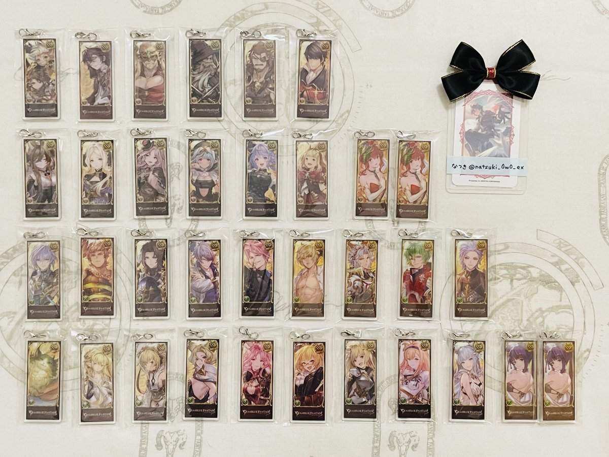 交換】グランブルーファンタジー グラブル 編成アクリルチャーム 譲