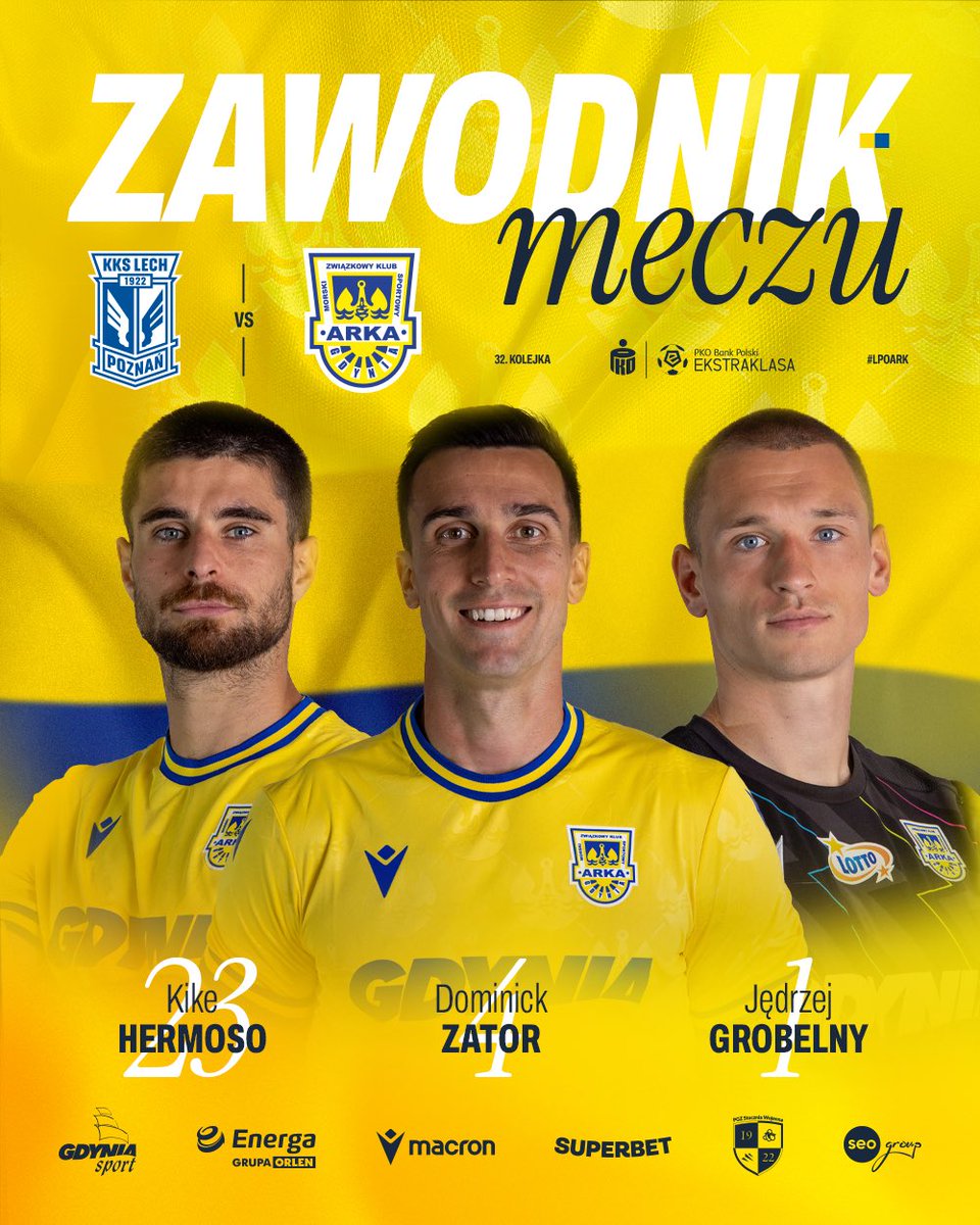 ArkaGdyniaSA's tweet photo. 🗳️ Czas na wybór MVP! ⭐️

🔚 #LPOARK https://t.co/DEG9hAHWh4