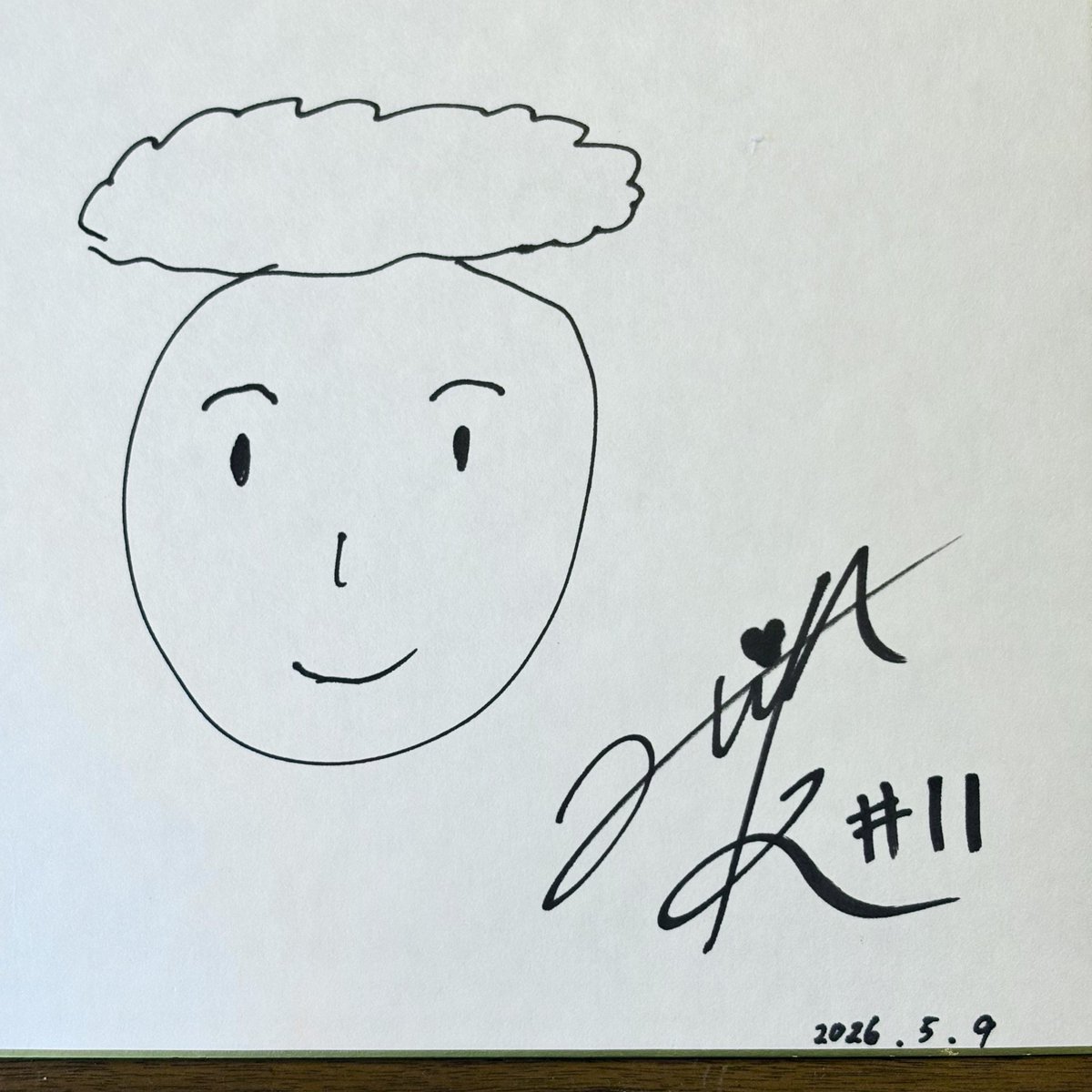 FEdays758's tweet photo. 実直な人柄がうかがえるヒカル画伯の作品でございます

#FE名古屋 #ファン感謝祭 https://t.co/qg53ihMdoW