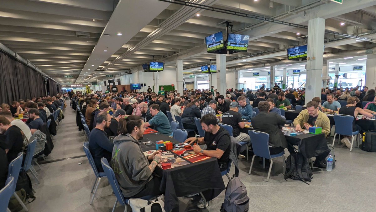 OPEUKOfficial's tweet photo. The Star Wars: Unlimited London Sector Qualifier is underway!

482 players are battling it out to determine who will be the latest Sector Qualifier Champion and earn their trip to Galactics!

With the newest rotation in effect, we've got a brand new meta that will be determined over the course of the weekend! What leaders will shine, and who will be left behind? It's all up for grabs this weekend in London!

You can follow the action along at home on our amazing livestream!
https://t.co/UOXd8ymxWO
https://t.co/FzWlAh9P4z

Stay tuned for more action!