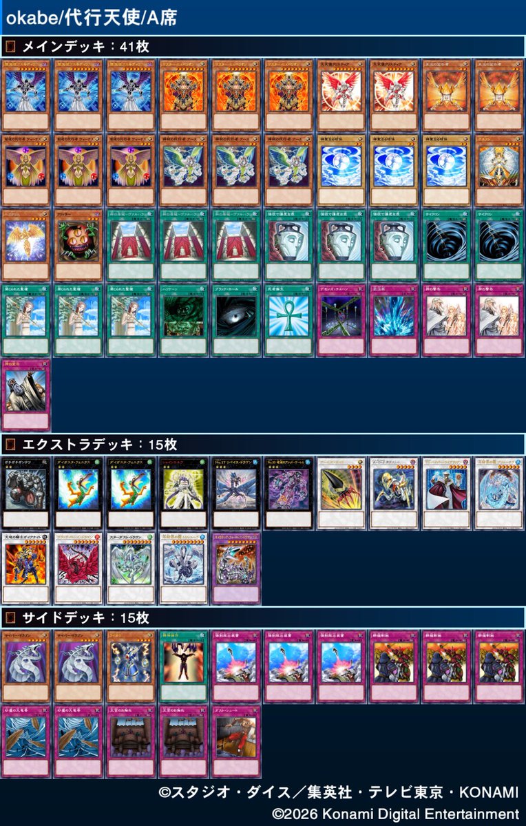 sin_898's tweet photo. 結束CS
使用:代行天使

HERO 後　×○○
HERO 後　○○
デブリ　後　○×-
TGガジェ　先　○○

デブリ　先　○×○

トナメ1落ち！！ https://t.co/HywgCJjhgS