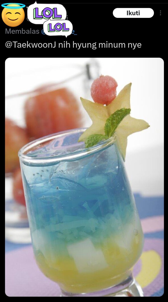 fluffbluwbry's tweet photo. @cibajuyut Cerita nya beliin minuman 😭😭👊, akun rp twt gua masih ada tapi udah gak tau password nya, jadinya yaudah aja gak bisa akses 😭😭 https://t.co/Gragsl7Qo8
